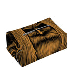 Gold Odin With Huginn And Muninn Print Rectangle Tissue Box Cover