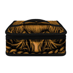 Gold Odin With Huginn And Muninn Print Small Lunch Bag