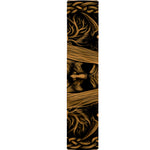 Gold Odin With Huginn And Muninn Print Table Runner