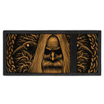 Gold Odin With Huginn And Muninn Print Trifold Wallet