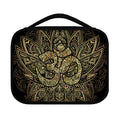 Gold Om Lotus Print Classic Bible Case