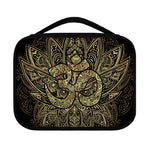 Gold Om Lotus Print Classic Bible Case
