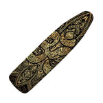 Gold Om Lotus Print Ironing Board Cover