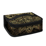 Gold Om Lotus Print Small Lunch Bag
