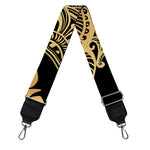 Gold Om Mandala Print Bag Strap