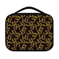 Gold Om Symbol Pattern Print Classic Bible Case