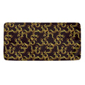 Gold Om Symbol Pattern Print Towel