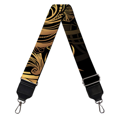 Gold Owl Spirit Print Bag Strap