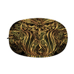 Gold Owl Spirit Print Car Side Mirror Covers