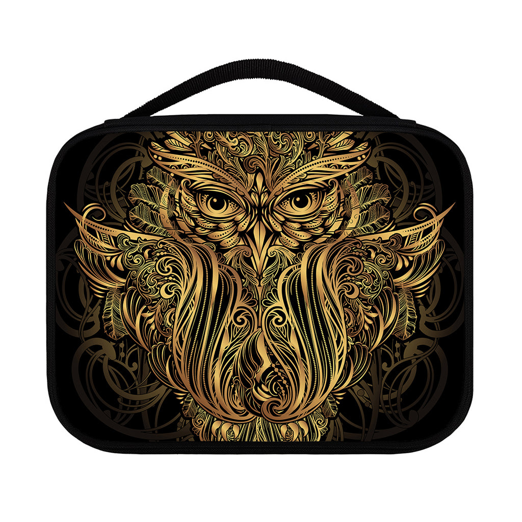 Gold Owl Spirit Print Classic Bible Case