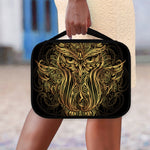 Gold Owl Spirit Print Classic Bible Case