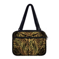 Gold Owl Spirit Print Double Strap Bible Bag