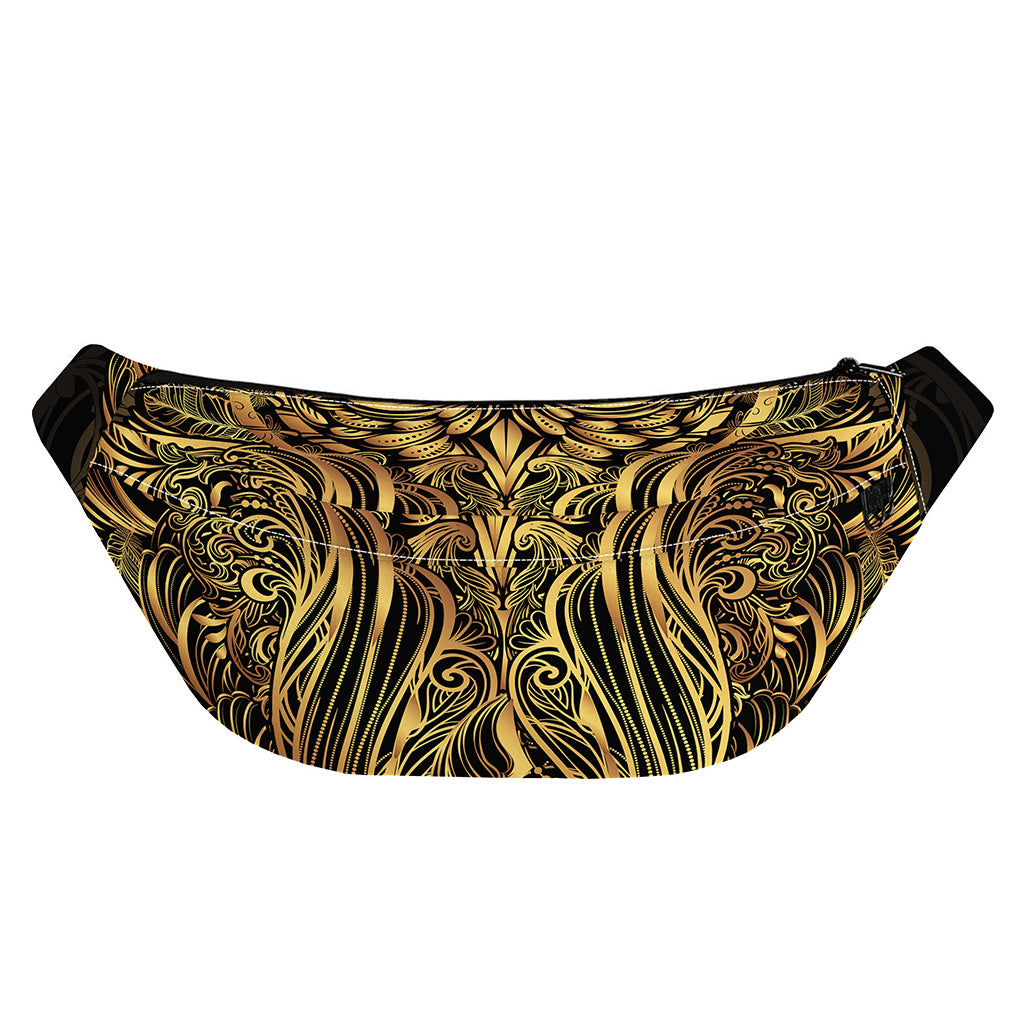 Gold Owl Spirit Print Fanny Pack