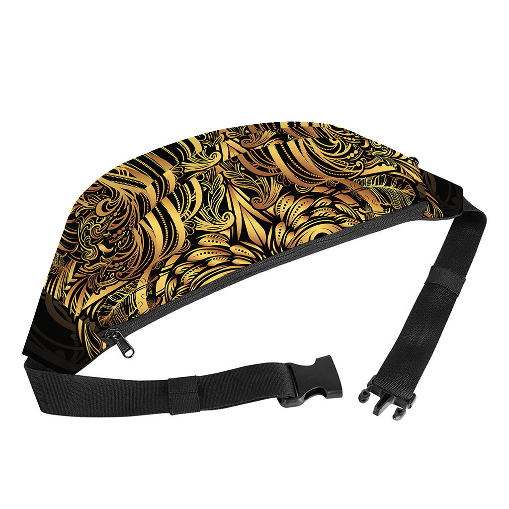 Gold Owl Spirit Print Fanny Pack