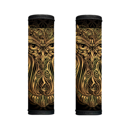 Gold Owl Spirit Print Handle Covers