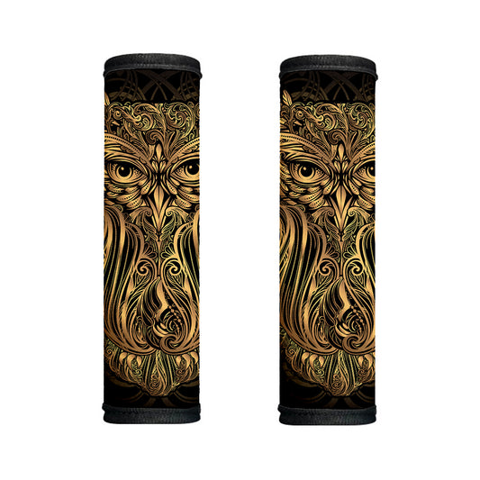 Gold Owl Spirit Print Handle Covers