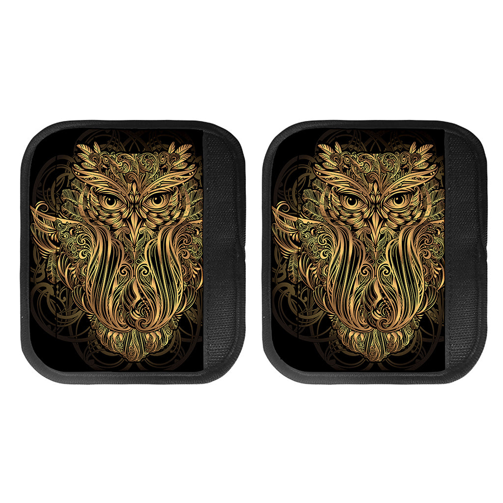 Gold Owl Spirit Print Handle Covers