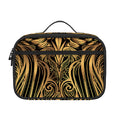 Gold Owl Spirit Print Portable Lunch Bag