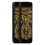 Gold Owl Spirit Print Refrigerator Handle Covers