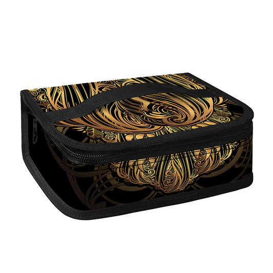 Gold Owl Spirit Print Small Lunch Bag