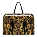 Gold Owl Spirit Print Utility Tote Bag