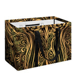 Gold Owl Spirit Print Utility Tote Bag