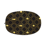 Gold Playing Card Suits Pattern Print Car Side Mirror Covers