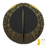 Gold Sagittarius Sign Print Basketball