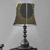 Gold Sagittarius Sign Print Bell Lamp Shade