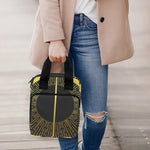 Gold Sagittarius Sign Print Bible Tote Bag