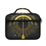 Gold Sagittarius Sign Print Briefcase Bible Bag