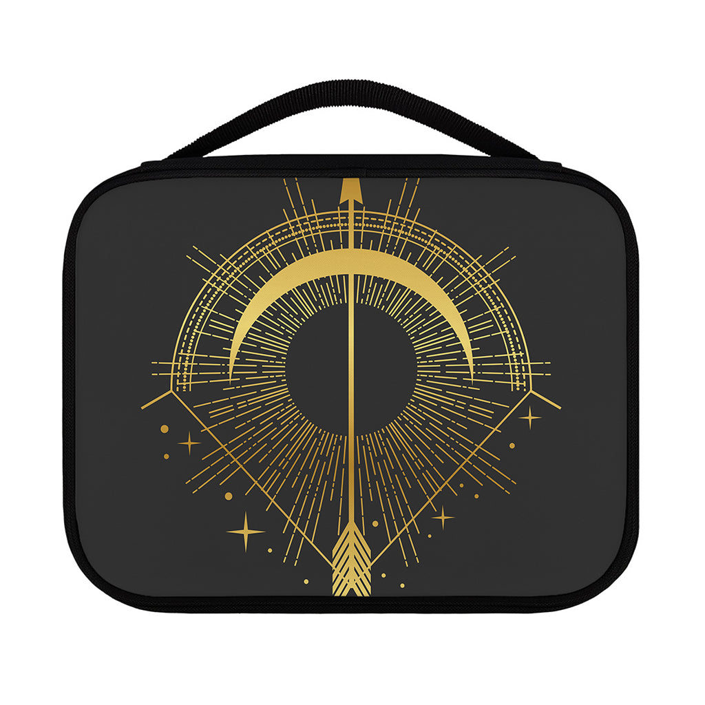 Gold Sagittarius Sign Print Classic Bible Case