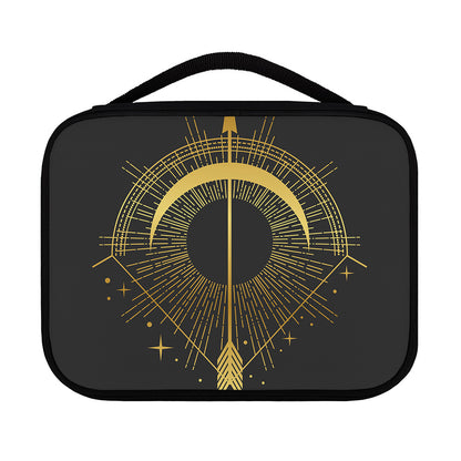 Gold Sagittarius Sign Print Classic Bible Case