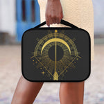 Gold Sagittarius Sign Print Classic Bible Case