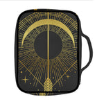 Gold Sagittarius Sign Print Front Pocket Bible Bag