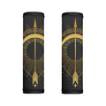 Gold Sagittarius Sign Print Handle Covers