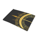 Gold Sagittarius Sign Print Pet Cooling Mat Cover
