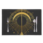 Gold Sagittarius Sign Print Placemat