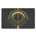 Gold Sagittarius Sign Print Polyester Doormat