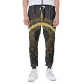 Gold Sagittarius Sign Print Joggers