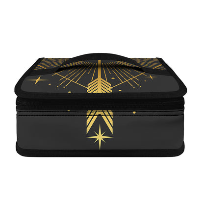 Gold Sagittarius Sign Print Small Lunch Bag