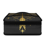 Gold Sagittarius Sign Print Small Lunch Bag