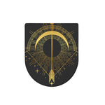 Gold Sagittarius Sign Print Toilet Lid Cover