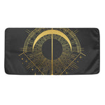 Gold Sagittarius Sign Print Towel