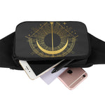 Gold Sagittarius Sign Print Waist Bag
