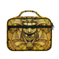 Gold Samurai Mask Print Briefcase Bible Bag