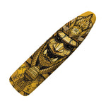 Gold Samurai Mask Print Ironing Board Cover