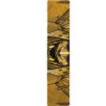 Gold Samurai Mask Print Table Runner