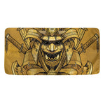 Gold Samurai Mask Print Towel