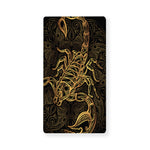 Gold Scorpio Print Baby Crib Sheet